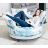 Fama Pacific circular compact sofa