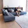 Fama Pacific large corner sofa with chaise