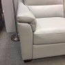 Milan leather corner sofa