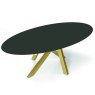 Oval Moon statement dining table