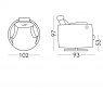 Fama Moon chair dimensions