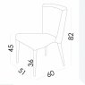 Fama rock dining chair schematic