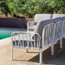 Nardi Komodo outdoor 5 seater corner sofa poolside