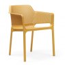 Nardi Net outdoor chairs (set of 6) mustard