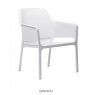 Nardi Net outdoor chairs bianco