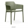 Nardi Net outdoor dining armchair agave