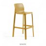 Nardi Net outdoor high stool (set of 6) mustard