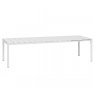 Nardi Rio outdoor extending dining table 210-280cm white