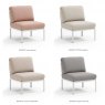 Nardi Komodo central seat module Bianco