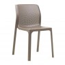 Nardi Bit outdoor chairs (set of 6) taupe