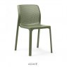 Nardi Bit outdoor dining chair in agave