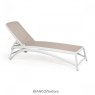 Nardi Atlantico lounger in bianco tortora