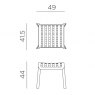 Nardi Folio dimensions