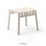 Nardi Folio outdoor footstool corda