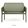 Nardi Net outdoor bench agave