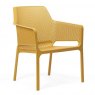 Nardi Net outdoor armchair mustard