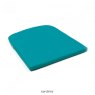 Nardi Net outdoor dining chair seat pad turquoise