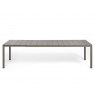 Nardi Rio alu outdoor extending dining table 210-280cm taupe