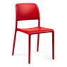 Nardi Riva outdoor dining chairs red
