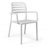 Nardi Costa outdoor dining armchair bianco