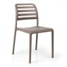 Nardi Costa outdoor dining chairs tortora