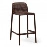 Nardi Lido outdoor low barstool coffee