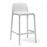 Nardi Lido outdoor low barstool white