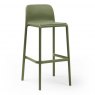 Nardi Faro outdoor high barstool green