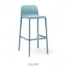 Nardi Faro outdoor high barstool in celeste