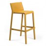 Nardi Trill outdoor high barstools mustard