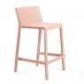 Nardi Trill outdoor low barstools rose