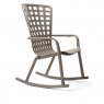 Nardi Folio rocking outdoor chair taupe