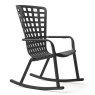 Nardi Folio rocking outdoor chair anthracite