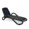 Nardi Alfa outdoor sun lounger anthracite