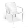 Nardi Doga Relax outdoor armchair in white