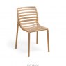 Nardi Doga bistrot outdoor dining chair in cappuccino