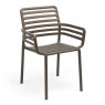 Nardi Doga dining armchair tabacco