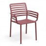 Nardi Doga dining armchair marsala