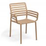 Nardi Doga dining armchair cappuccino