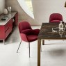 Bontempi Casa Bontempi Casa Queen dining chair - metal frame with arms