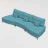 Fama Kalahari 3 seater without arms - K1+M+K2