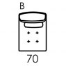 Fama Arianne Plus B seat module measurements
