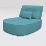 Fama Arianne Plus T2 chaise module with 3cm feet