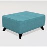 Fama Arianne Plus E footstool with 10cm feet