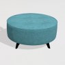 Fama Arianne Plus RL footstool with 10cm feet