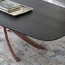 Statement feature fixed wooden table