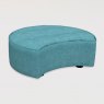 Fama Arianne Love WL large round footstool with 3cm feet
