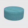Fama Arianne Love RM large round footstool with 3cm feet