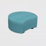 Fama Arianne Love WM medium round footstool with 3cm feet