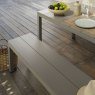 Nardi Rio alu outdoor fixed dining table 210cm